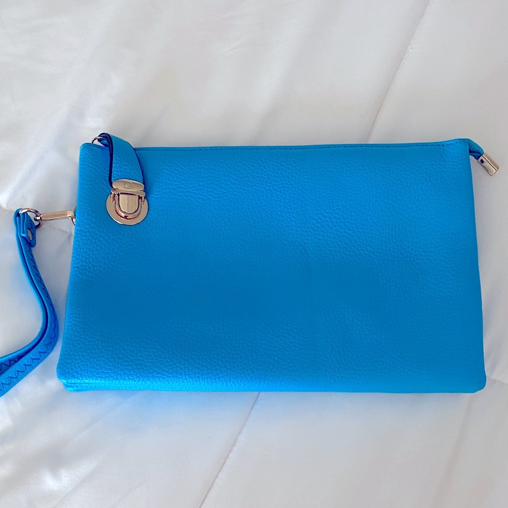 Elegant Blue Women's Clutch